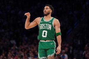 他才28岁！塔图姆季后赛三分命中数追平JR 并列NBA历史第十位