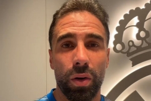 卡瓦哈尔寄语球迷：很高兴迎来300场西甲里程碑，感谢大家的支持