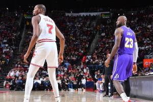 徐静雨：KD不投靠库里永远无法战胜老球王 詹姆斯的伟大世人皆知!