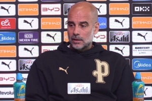 瓜帅：罗德里和迪亚斯将缺战伯恩利 若联赛现在结束阿森纳将夺冠