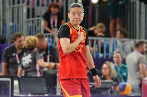 亚洲沙滩运动会三人女篮决赛：中国力克菲律宾登顶 斩获金牌